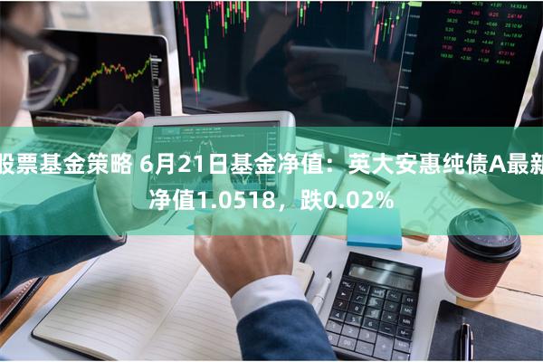 股票基金策略 6月21日基金净值：英大安惠纯债A最新净值1.0518，跌0.02%